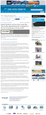 Dmitri Chavkerov  News Tribune (Tacoma, WA)  news story on long term trading success