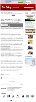 Dmitri Chavkerov  Telegraph-Macon (Macon, GA)  news story on long term trading success
